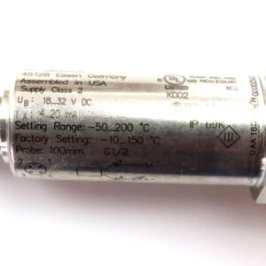 ifm electric Temperaturtransmitter TA2531 TA-100CLER12- - /US OVP