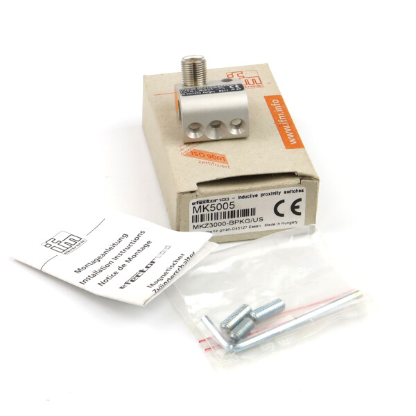 ifm efector Zylindersensor MK5005 MKZ3000-BPKG/US OVP