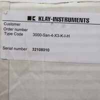 Klay-Instruments Druckmessumformer 3000-San-4-X3-K-I-H OVP