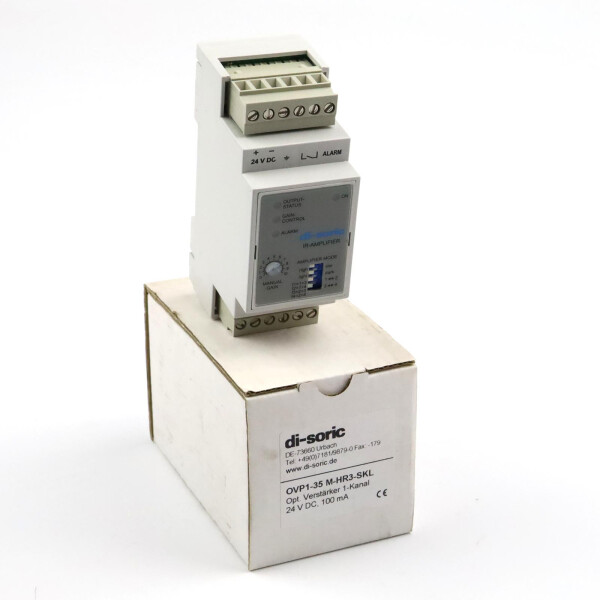 di-soric Opt. Verstärker OVP1-35 M-HR3-SKL OVP