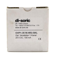 di-soric Opt. Verstärker OVP1-35 M-HR3-SKL OVP