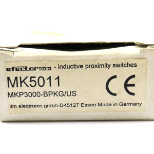 ifm efector Zylindersensor MK5011 MKP3000-BPKG/US OVP