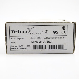TELCO Lichtschrankenverstärker MPA 21 A 603 OVP