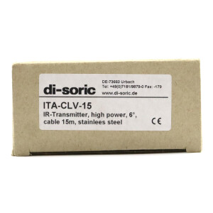 di-soric Infrarot-Sender ITA-CLV-15 OVP