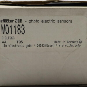 ifm efector Sensor M01183 01DLF2KG OVP