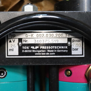 TOX Pressotechnik Kraftpaket Pneumatikzylinder Q-K 002.030.200.34 OVP