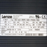 Lenze Servomotor MCS14L32-SRMP2-B24N-ST6S00N-R0SU 15462643 OVP