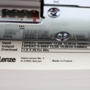 Lenze Frequenzumrichter EVF9325-EV ID 13432619 GEB