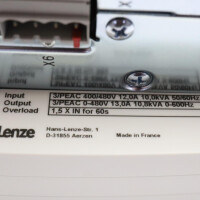 Lenze Frequenzumrichter EVF9325-EV ID 13432619 GEB