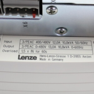 Lenze Frequenzumrichter EVF9325-EV ID 13324685 GEB