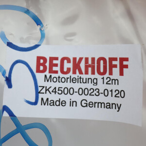 Beckhoff Motorleitung AX5000 dynamic ZK4500-0023-0120 12m OVP