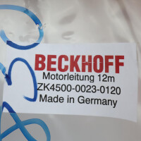 Beckhoff Motorleitung AX5000 dynamic ZK4500-0023-0120 12m OVP