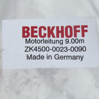 Beckhoff Motorleitung AX5000 dynamic ZK4500-0023-0090 9m OVP