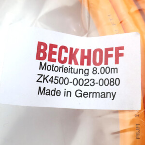Beckhoff Motorleitung AX5000 dynamic ZK4500-0023-0080 8m OVP
