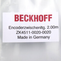 Beckhoff Encoderverlängerungsleitung AX5000 dynamic ZK4511-0020-0020 2m OVP