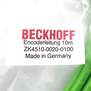 Beckhoff Encoderanschlussleitung AX5000 dynamic ZK4510-0020-0100 10m OVP