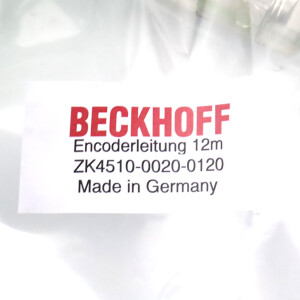 Beckhoff Encoderanschlussleitung AX5000 dynamic ZK4510-0020-0120 12m OVP
