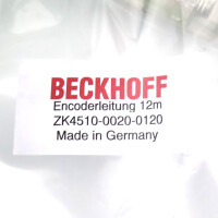 Beckhoff Encoderanschlussleitung AX5000 dynamic ZK4510-0020-0120 12m OVP