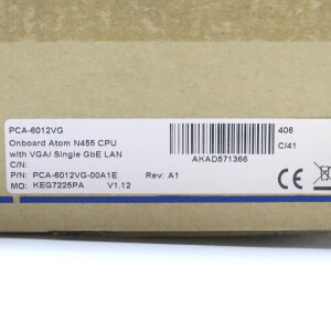 ADVANTECH Einplatinencomputer PCA-6012VG-00A1E KEG7225PA OVP