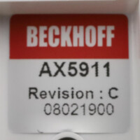 Beckhoff AX-Bridge Power-Distribution-Modul AX5911 NOV