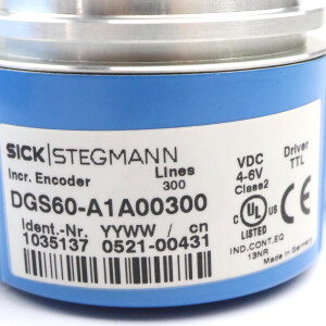Sick Inkrementalgeber DGS60-A1A00300 1035137 OVP