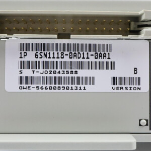 Simodrive 611 Regelungseinschub 6SN1118-0AD11-0AA1 Vers. B OVP