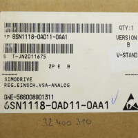 Simodrive 611 Regelungseinschub 6SN1118-0AD11-0AA1 Vers. B OVP