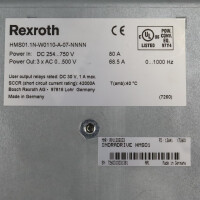 Rexroth Einzelachs-Wechselrichter HMS01.1N-W0110-A-07-NNNN R911310462 GEB