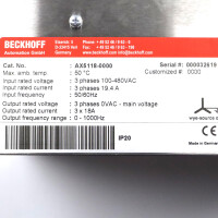 Beckhoff Servoverstärker AX5118-0000 GEB