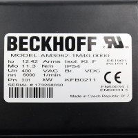 Beckhoff Servomotor AM3062-1M40-0000 3,01kW NOV