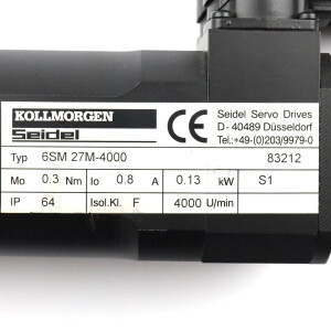 Kollmorgen-Seidel Servomotor 6SM 27M-4000 NOV