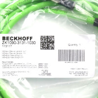 Beckhoff EtherCAT-Leitung ZK1090-3131-1030 3m OVP
