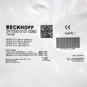Beckhoff EtherCAT P-Leitung ZK7000-0101-0050 5m OVP