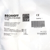 Beckhoff EtherCAT P-Leitung ZK7000-0102-0020 2m OVP