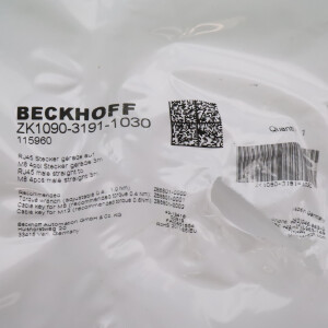 Beckhoff EtherCAT-Leitung ZK1090-3191-1030 3m OVP