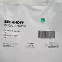 Beckhoff EtherCAT-Leitung ZK1090-3100-0050 5m OVP