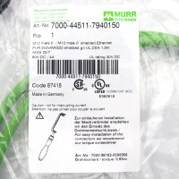 MURR ELEKTRONIK Verbindungskabel M12 St. M12 St. 7000-44511-7940150 OVP