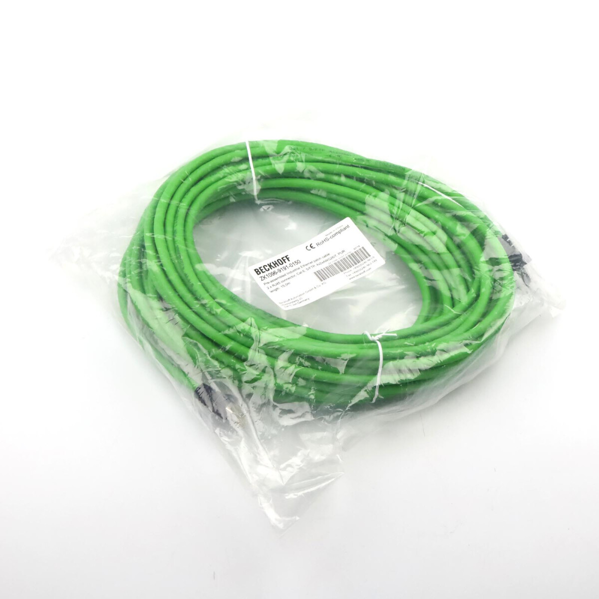 Beckhoff Industrial-Ethernet-/EtherCAT G-Patchkabel ZK1096-9