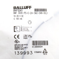 Balluff Magnetfeldsensor BMF0043 BMF 303K-PS-C-2A-SA2-S49-00,3 OVP