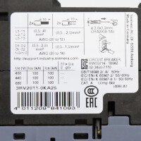 Siemens Leistungsschalter 3RV2011-0KA25 OVP