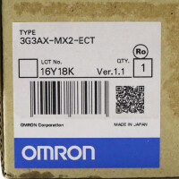 Omron Ethercat-Kommunikationsbaugruppe 3G3AX-MX2-ECT OVP