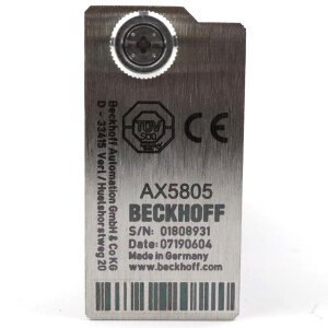 Beckhoff TwinSAFE-Drive-Optionskarte AX5805 NOV