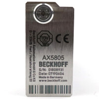 Beckhoff TwinSAFE-Drive-Optionskarte AX5805 NOV