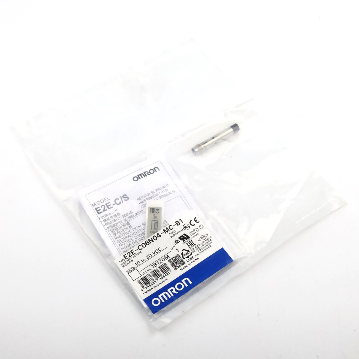 Omron Näherungsschalter E2E-C06N04-MC-B1 OVP