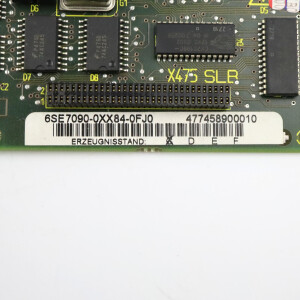 Siemens Simovert Kommunikationsbaugruppe SLB 6SE7090-0XX84-0FJ0 E-Stand:C GEB