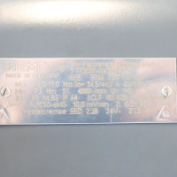 Siemens AC-VSA-Motor 1FT5100-0AG01-2-Z Z=G51+K04+G45 GEB
