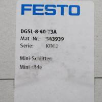 Festo Mini-Schlitten DGSL-8-40-Y3A 543939 SIE
