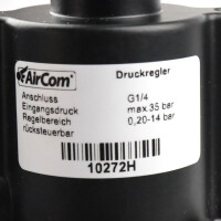 AirCom Druckregler 10272H 0.2-14bar OVP