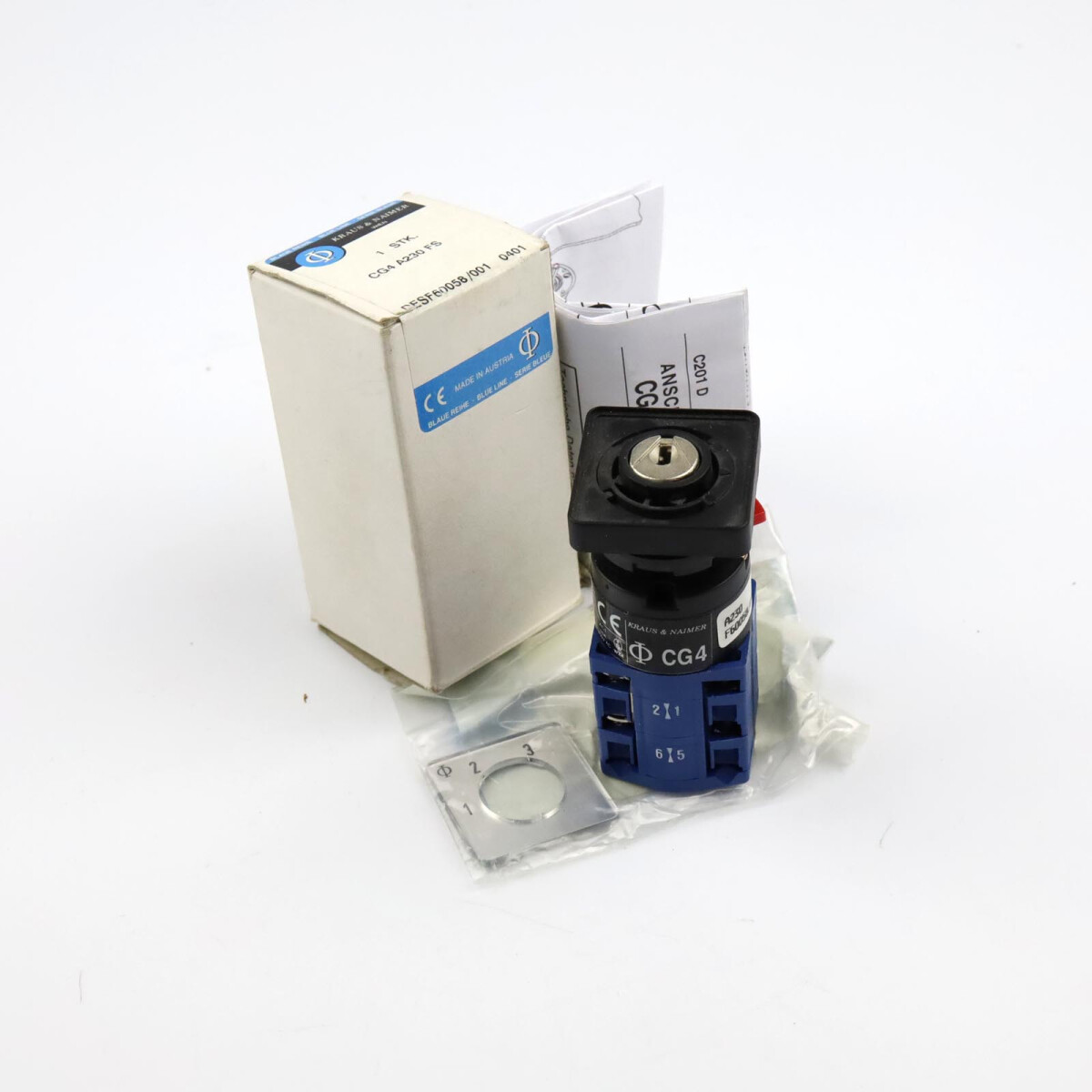 Kraus&Naimer Stufenschalter CG4 A230 FS DESF60058/001 OV