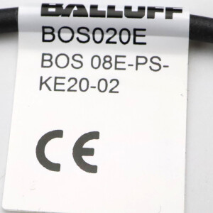 Balluff Einweglichtschranke BOS020E BOS 08E-PS-KE20-02 OVP